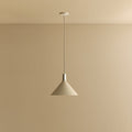 Bower Pendant Light Medium in Oyster White