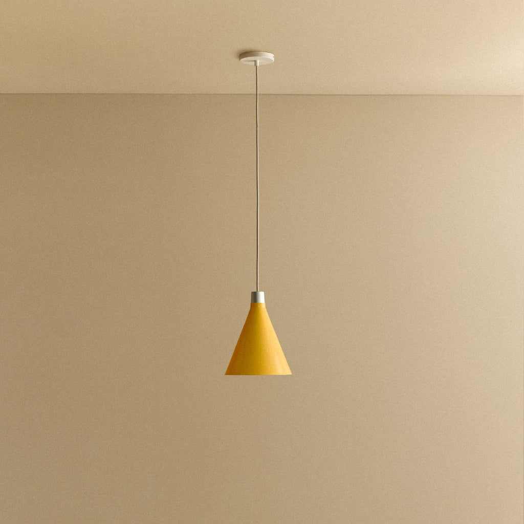 Tala Bower Pendant Light Small in Yellow + Sphere III