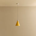 Bower Pendant Light Small in Yellow + Sphere III