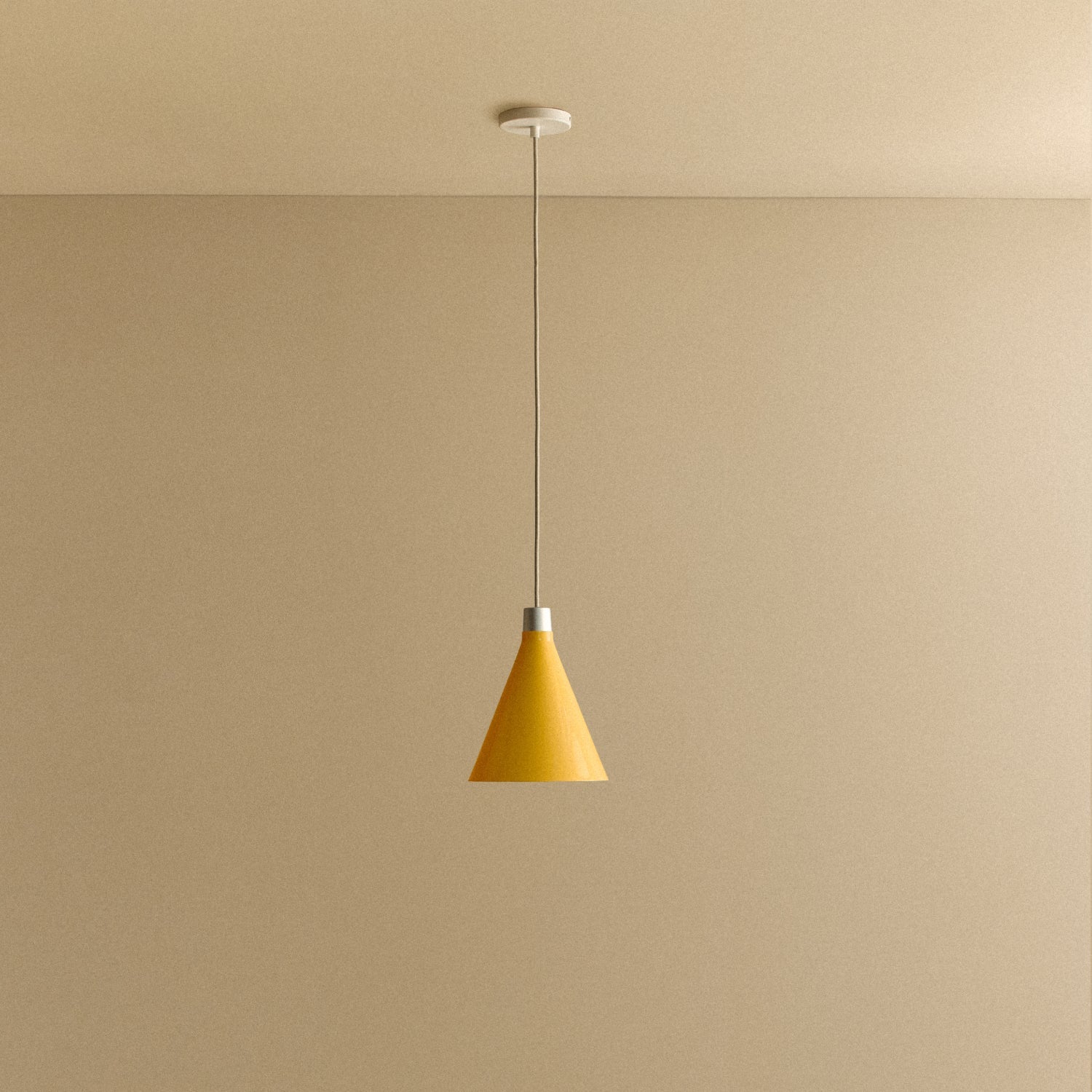 Tala Bower Pendant Light Small in Yellow + Sphere III