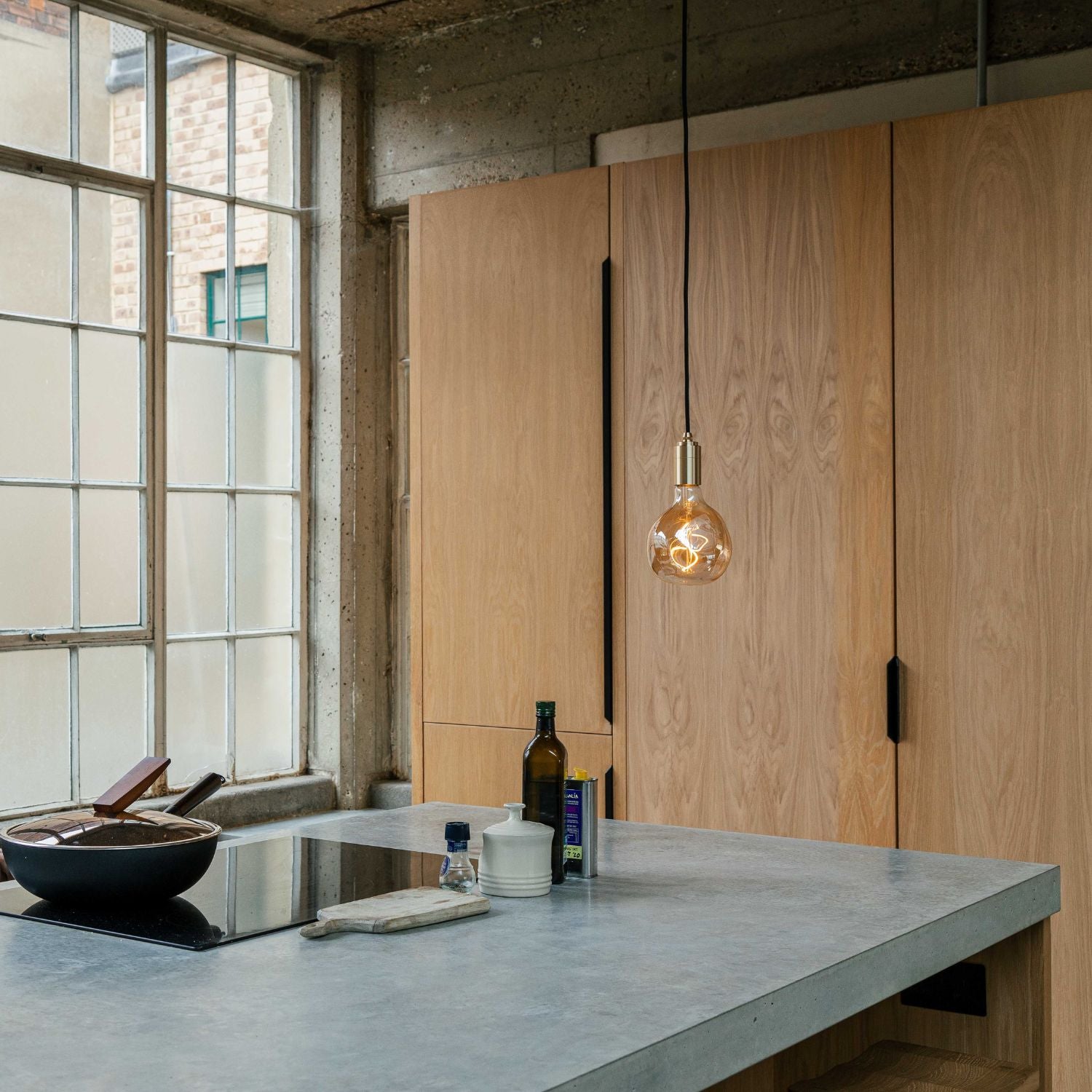 Tala Brass Pendant in a styled interior setting (view 2)