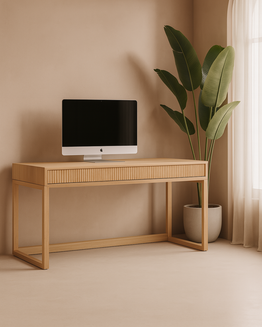 Tommy Franks Costine desk in ash oak