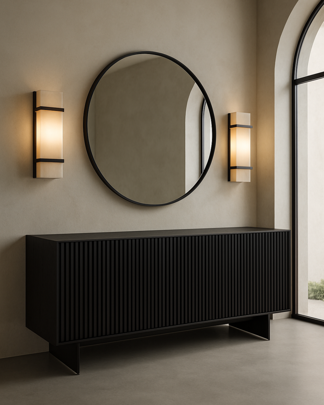 Tommy Franks Costine buffet sideboard in black