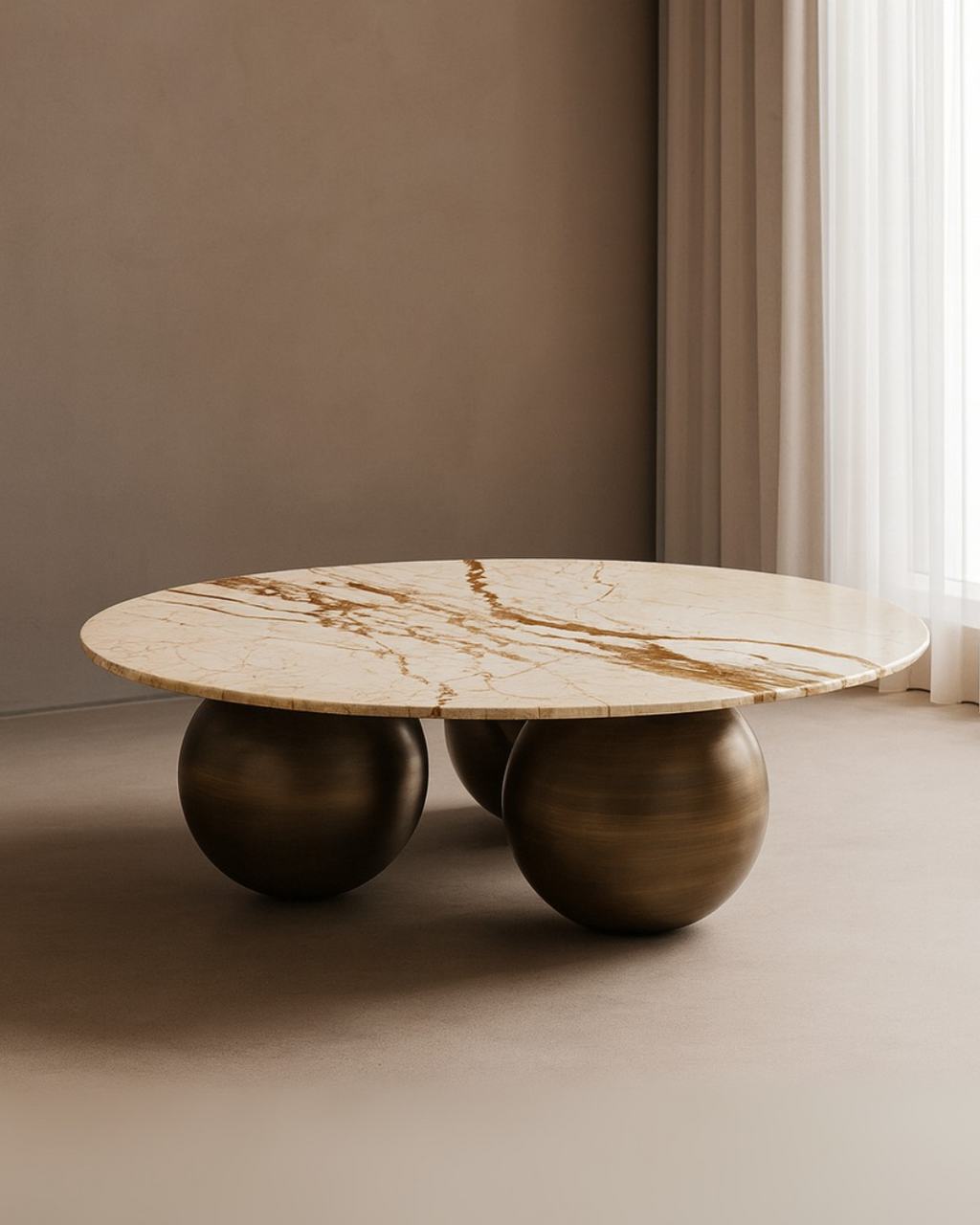 Tommy Franks Crescent coffee table