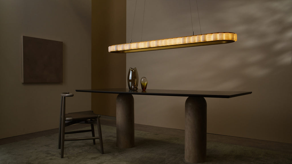 CTO Lighting Avalon Oval Chandelier lifestyle