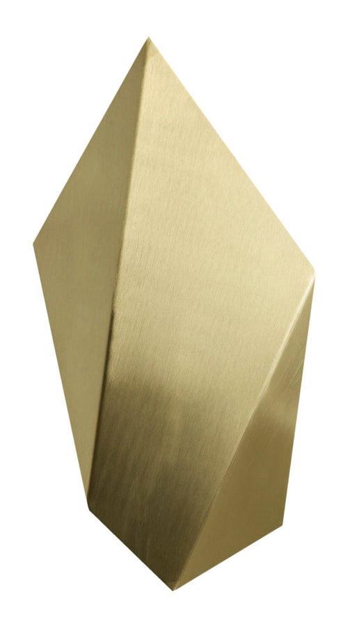 CTO Lighting Abstract Wall Light Satin Brass