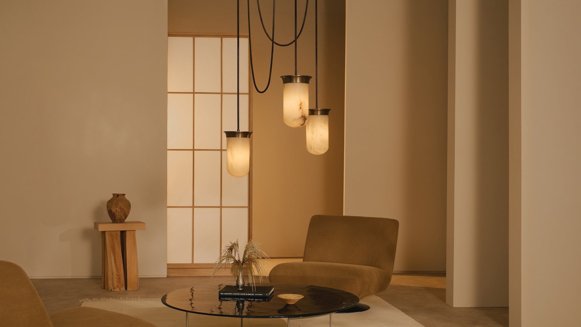 CTO Lighting Yukimi Triple Pendant