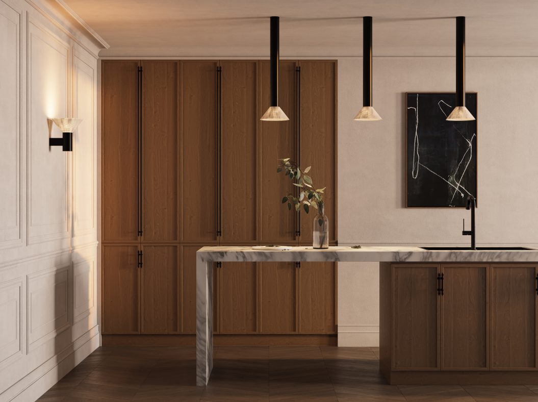 CTO Lighting Torres Tall - Flush Mounted Pendant Light
