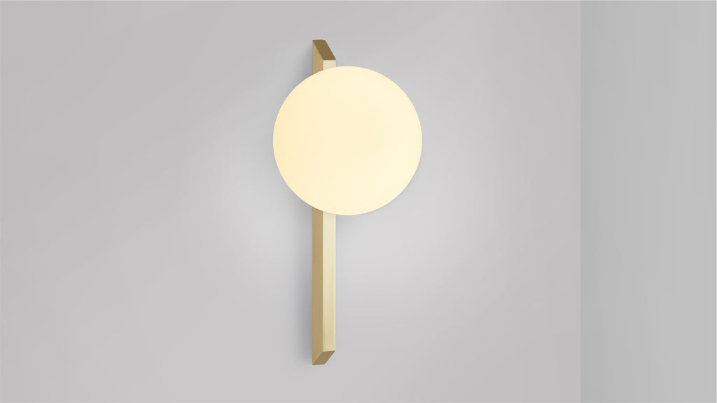 CTO Lighting Gaia - Tall - Flush Wall Light luxury lighting by Araco Interiors
