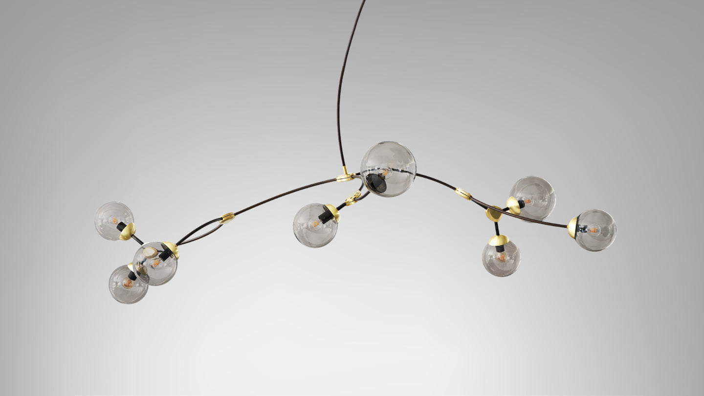 CTO Lighting Ivy - 8 - DALI-B Pendant Light luxury lighting by Araco Interiors