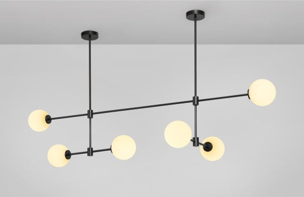 CTO Lighting Trevi - Multi 6 Pendant Light