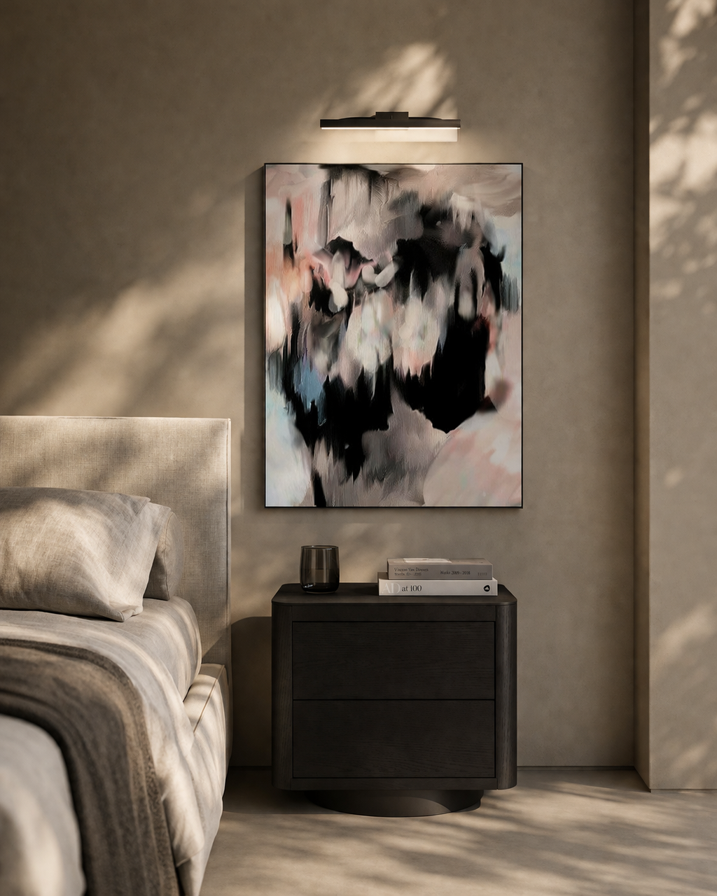 Tommy Franks Cien Almas oil painted wall art
