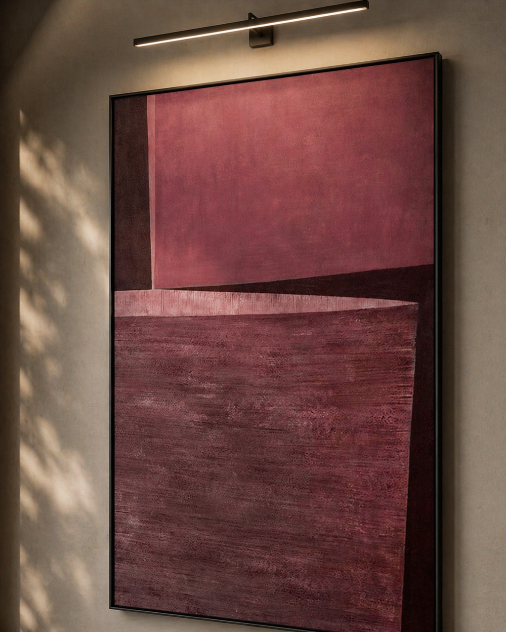 Tommy Franks Flint painting, alternate view