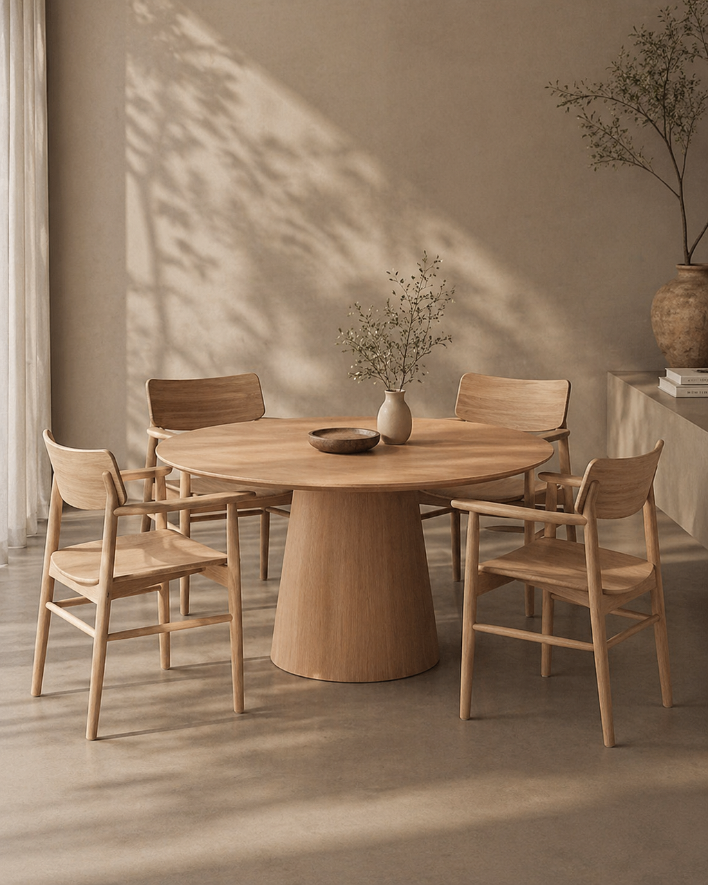 Tommy Franks Tavamo 135 dining table in ash oak