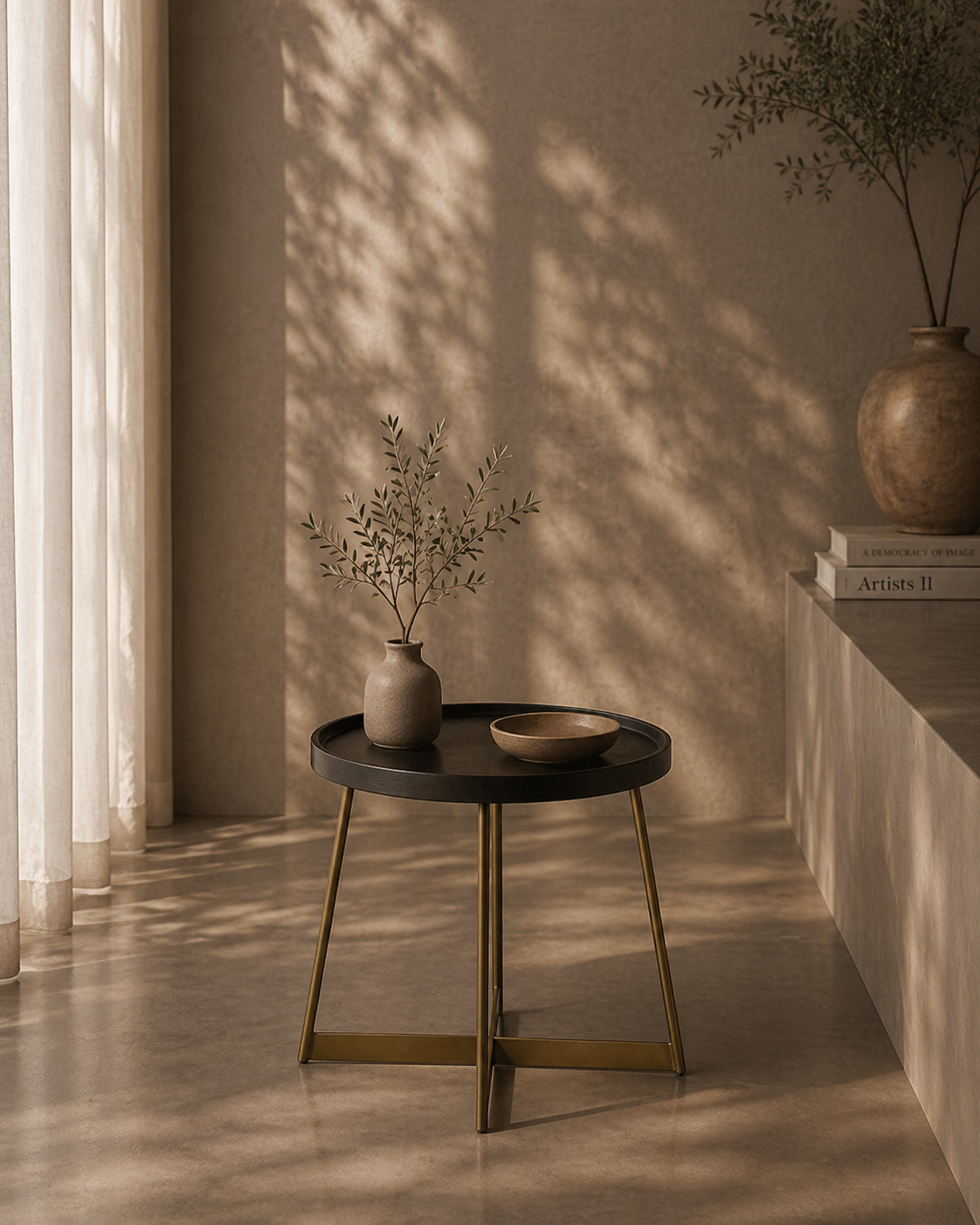 Tommy Franks Lane side table, alternate view