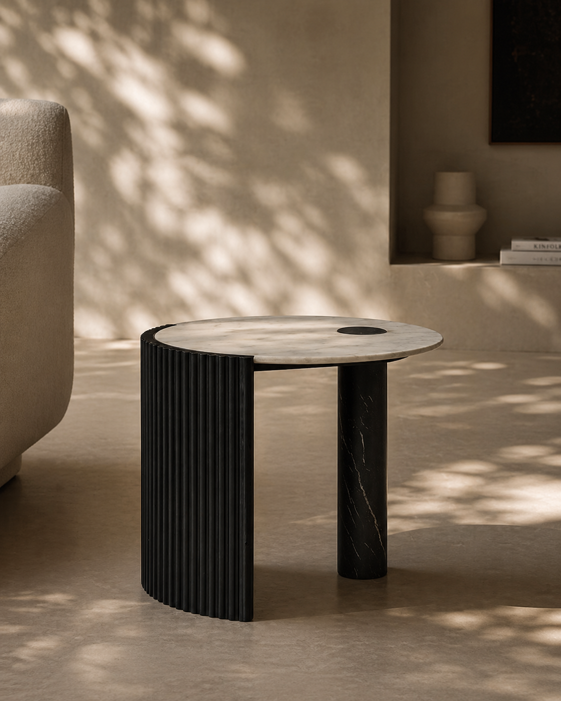 Tommy Franks Salida side table in black