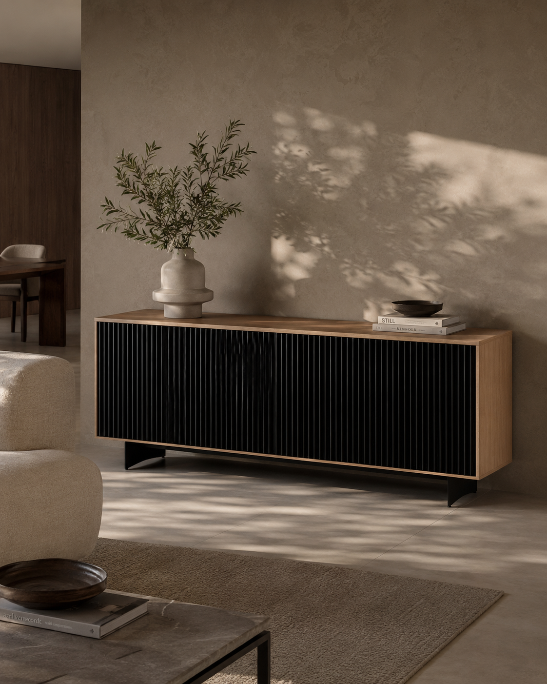 Tommy Franks Costine buffet sideboard in ash oak