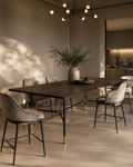 Bofo 220 Dining Table - Black Oak