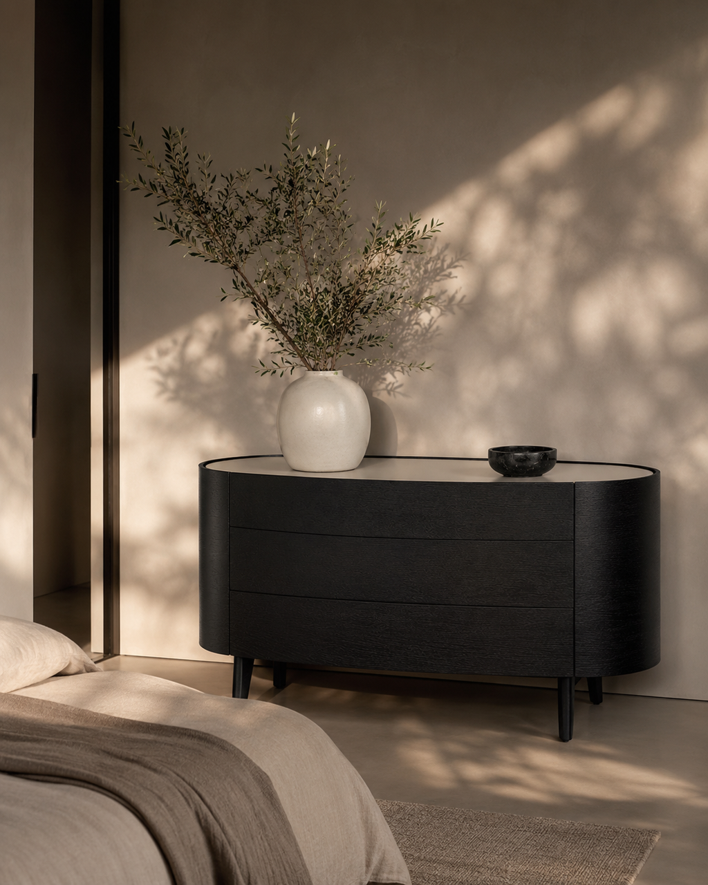 Tommy Franks Weston dresser in black oak