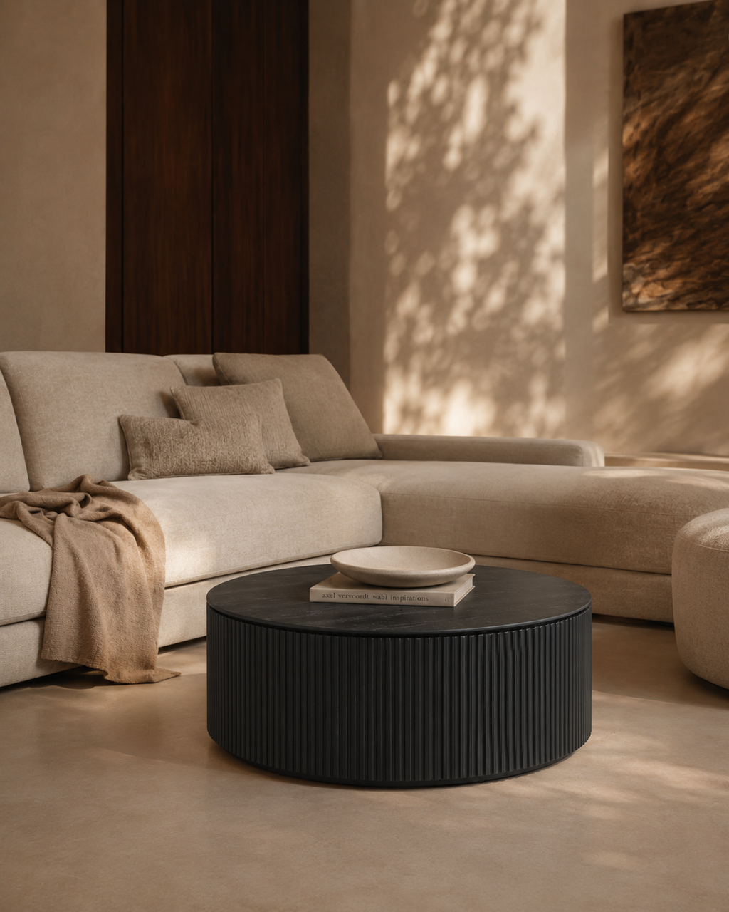 Tommy Franks Costine black coffee table, alternate view