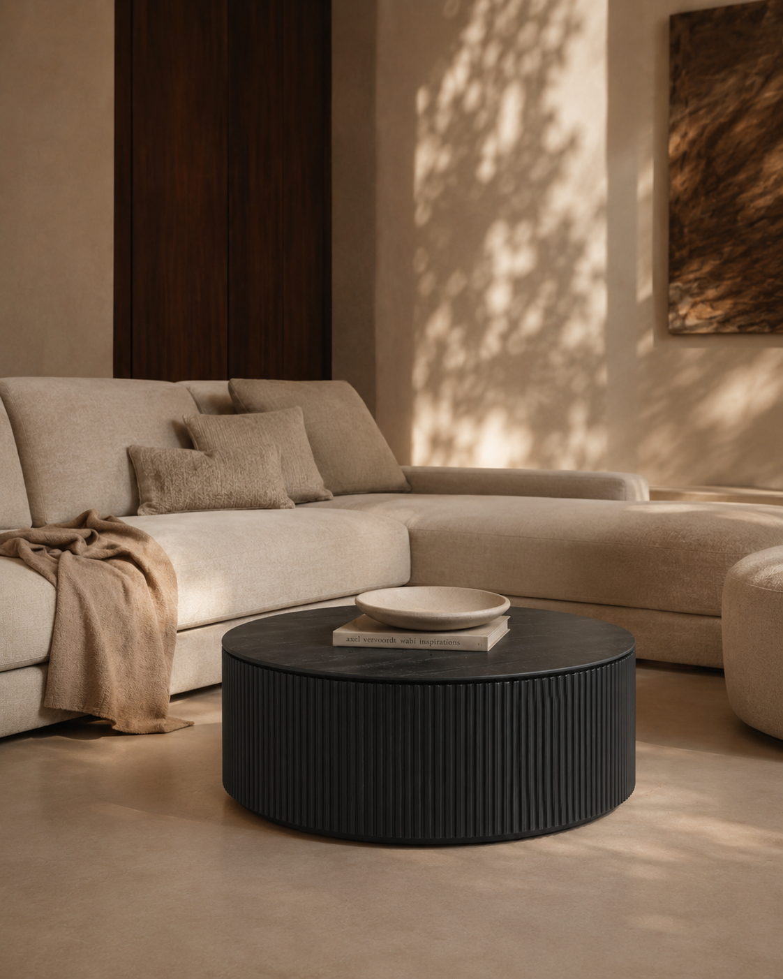Tommy Franks Costine black coffee table, alternate view