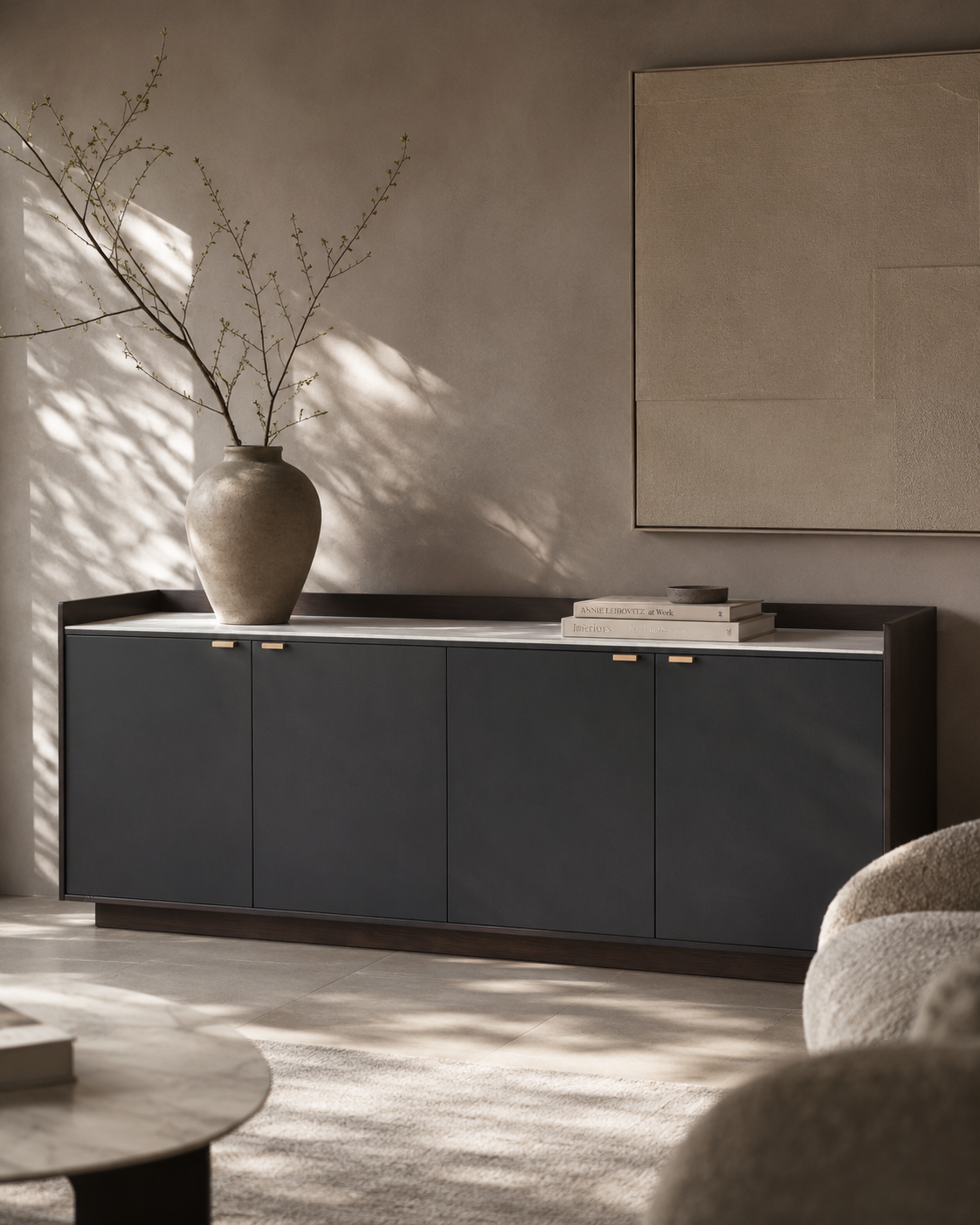 Tommy Franks Saviour buffet sideboard in anthracite