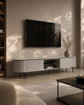 Lantine TV Unit - Matte Light Grey
