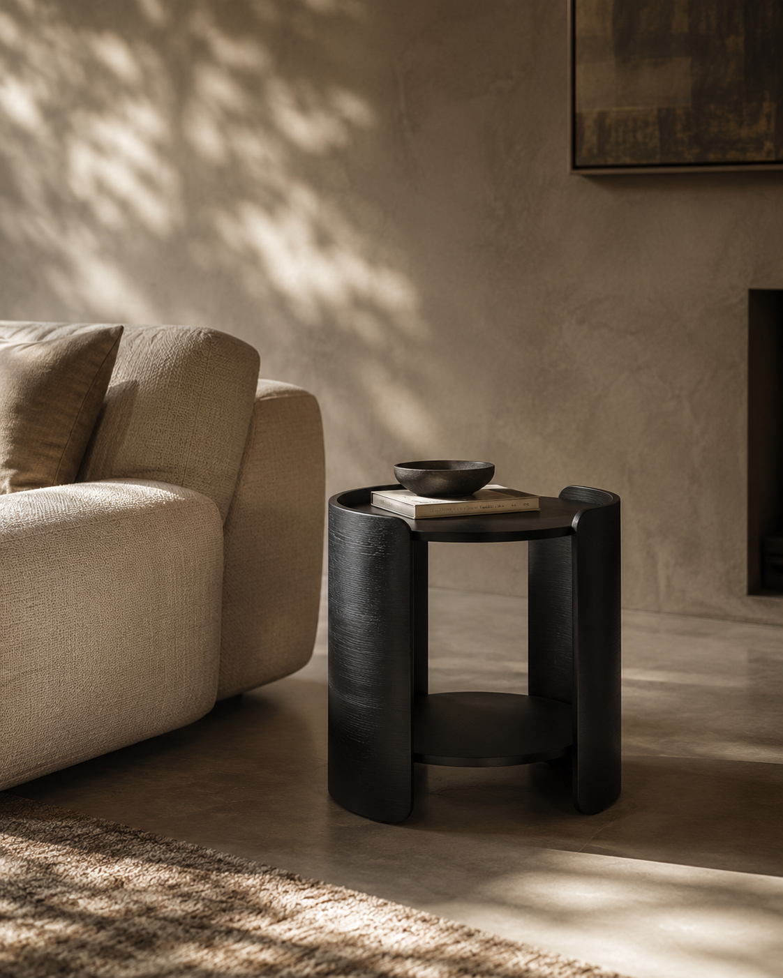 Tommy Franks Ness side table, alternate view