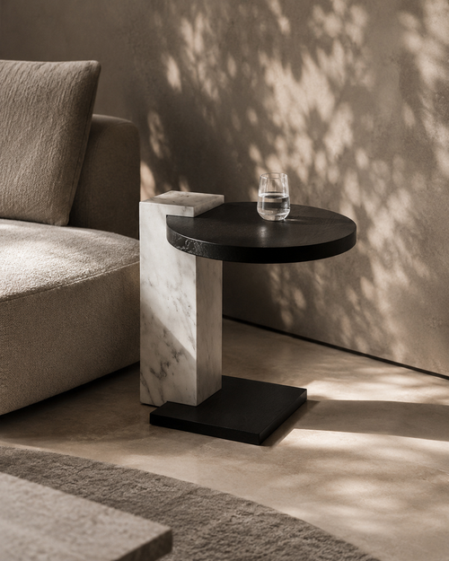Tommy Franks Blanc side table