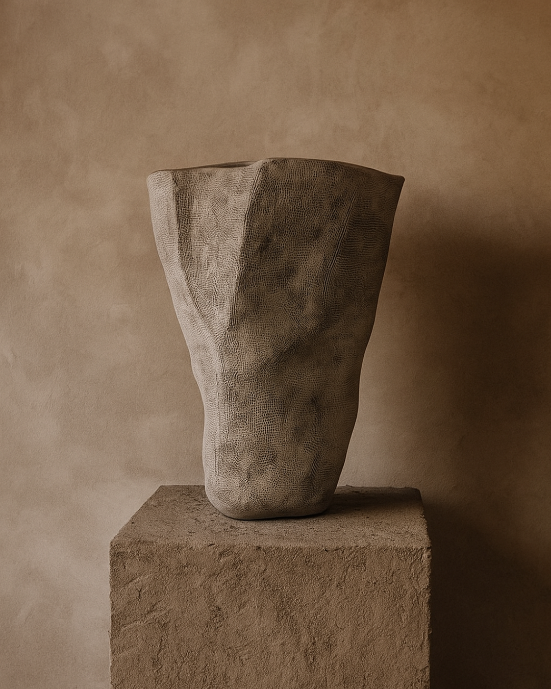 Tommy Franks Dala ceramic pot, alternate view