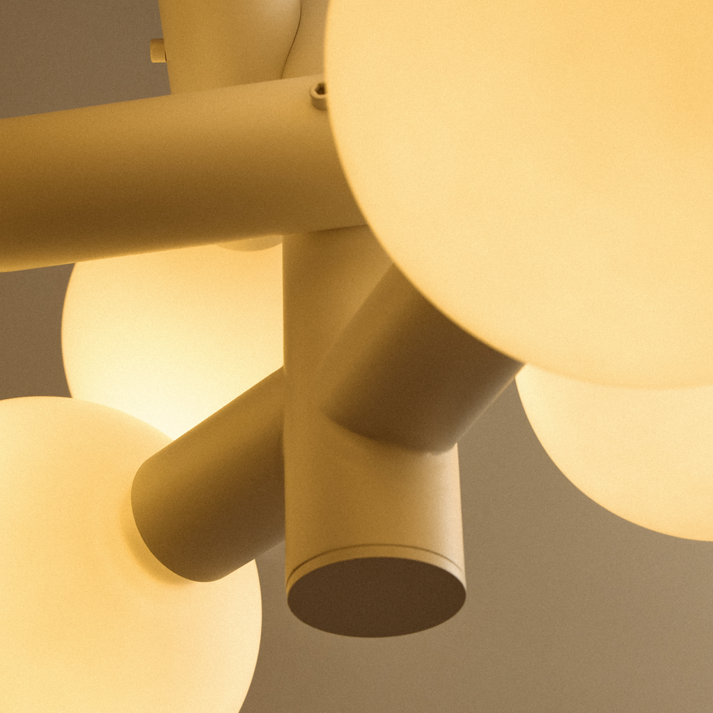 Tala Echo Chandelier close-up detail of the finish (view 4)