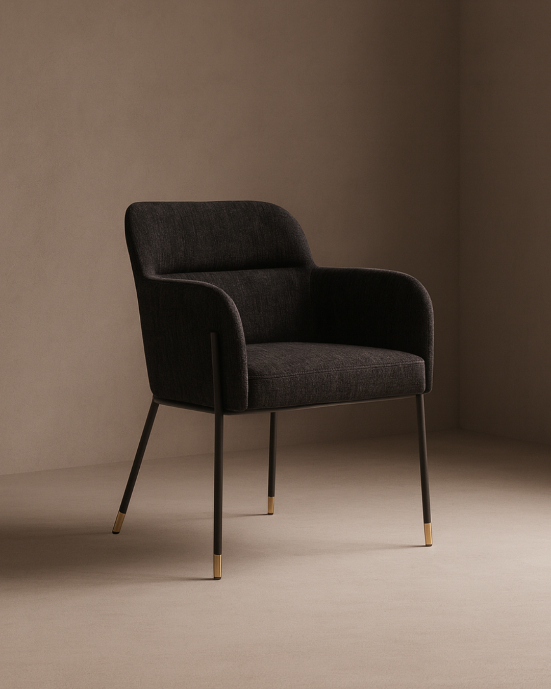 Tommy Franks Fox dining chair in London Black