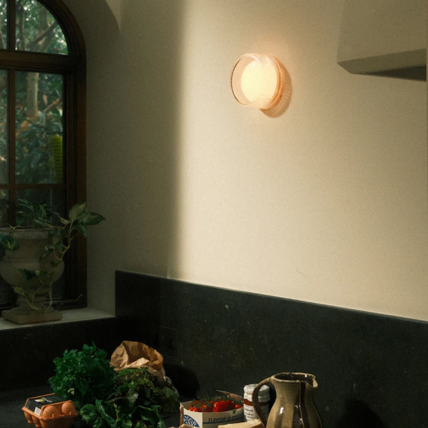 Tala Firth Wall Light in a styled interior setting