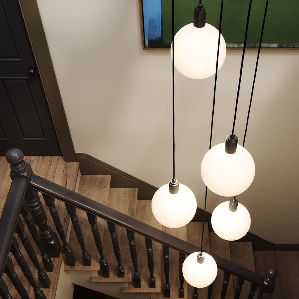 Tala Five Pendant in Brass + Sphere V (view 3)