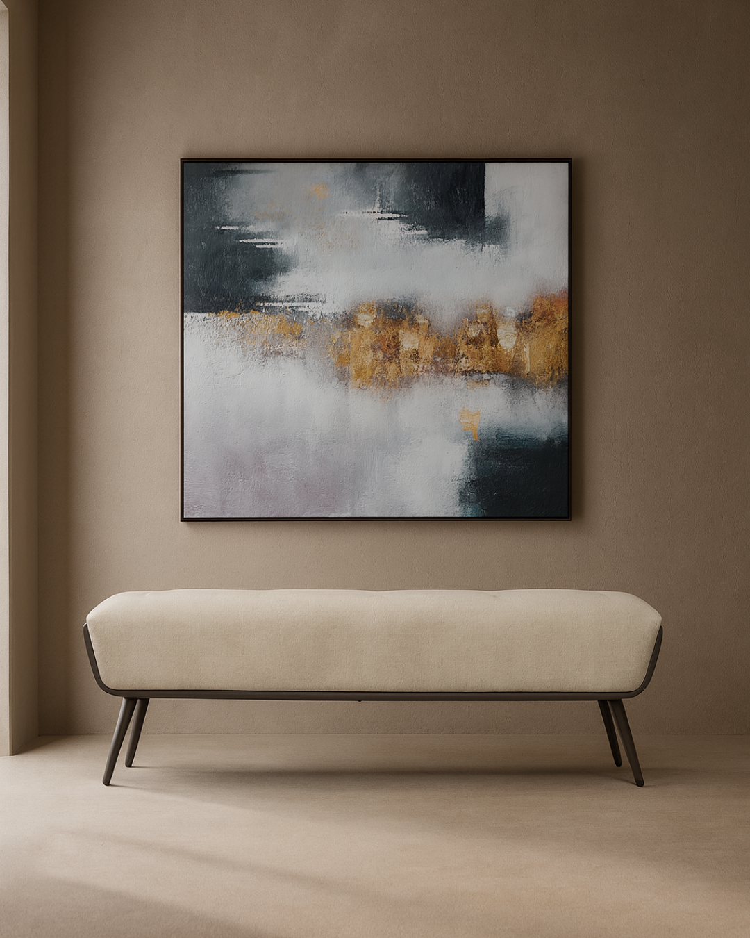 Tommy Franks Gold Storm oil painting