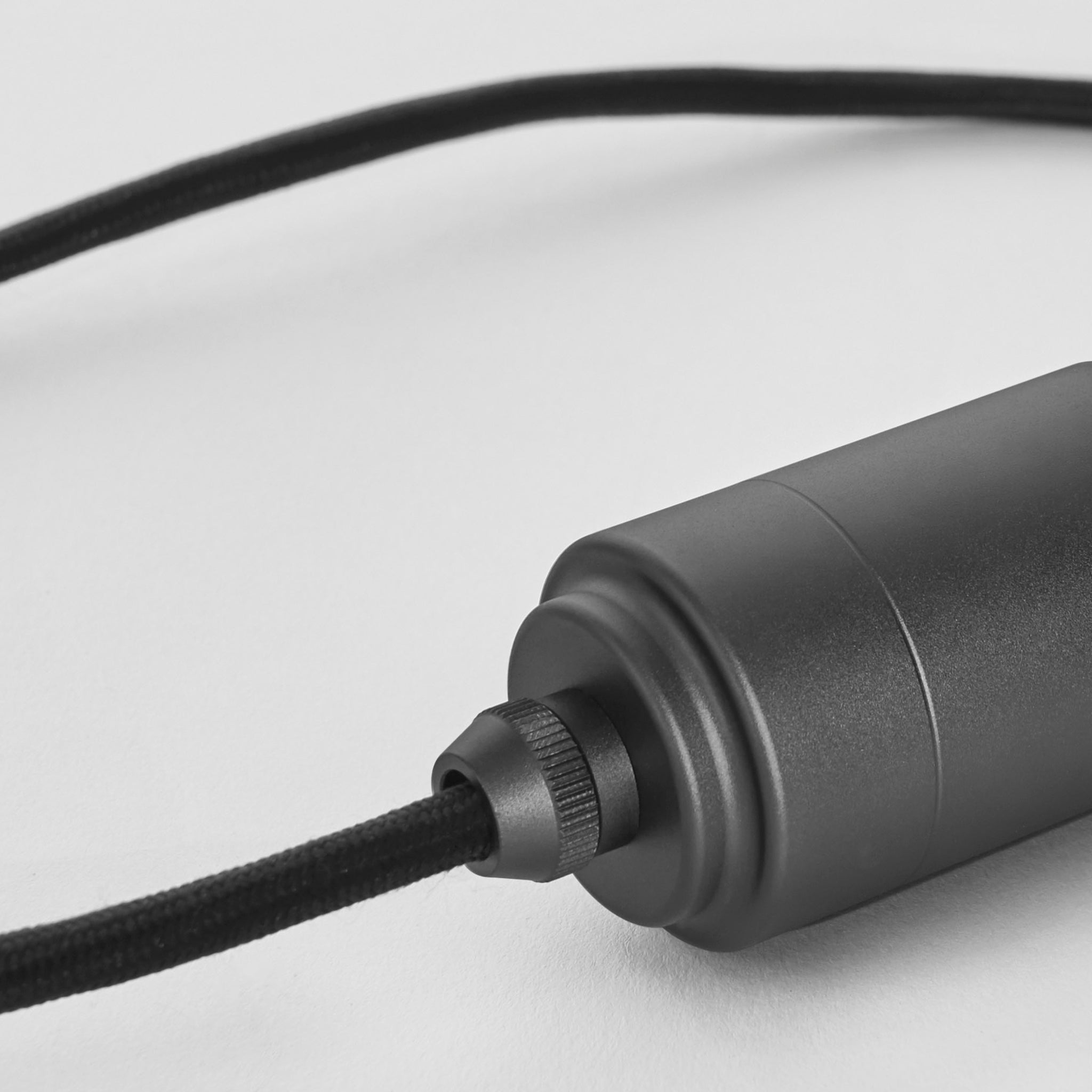 Tala Graphite Pendant close-up detail of the finish