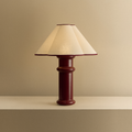Heath Table Lamp in Port Red