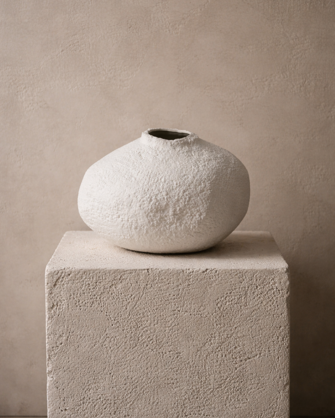 Tommy Franks Hedron III ceramic pot