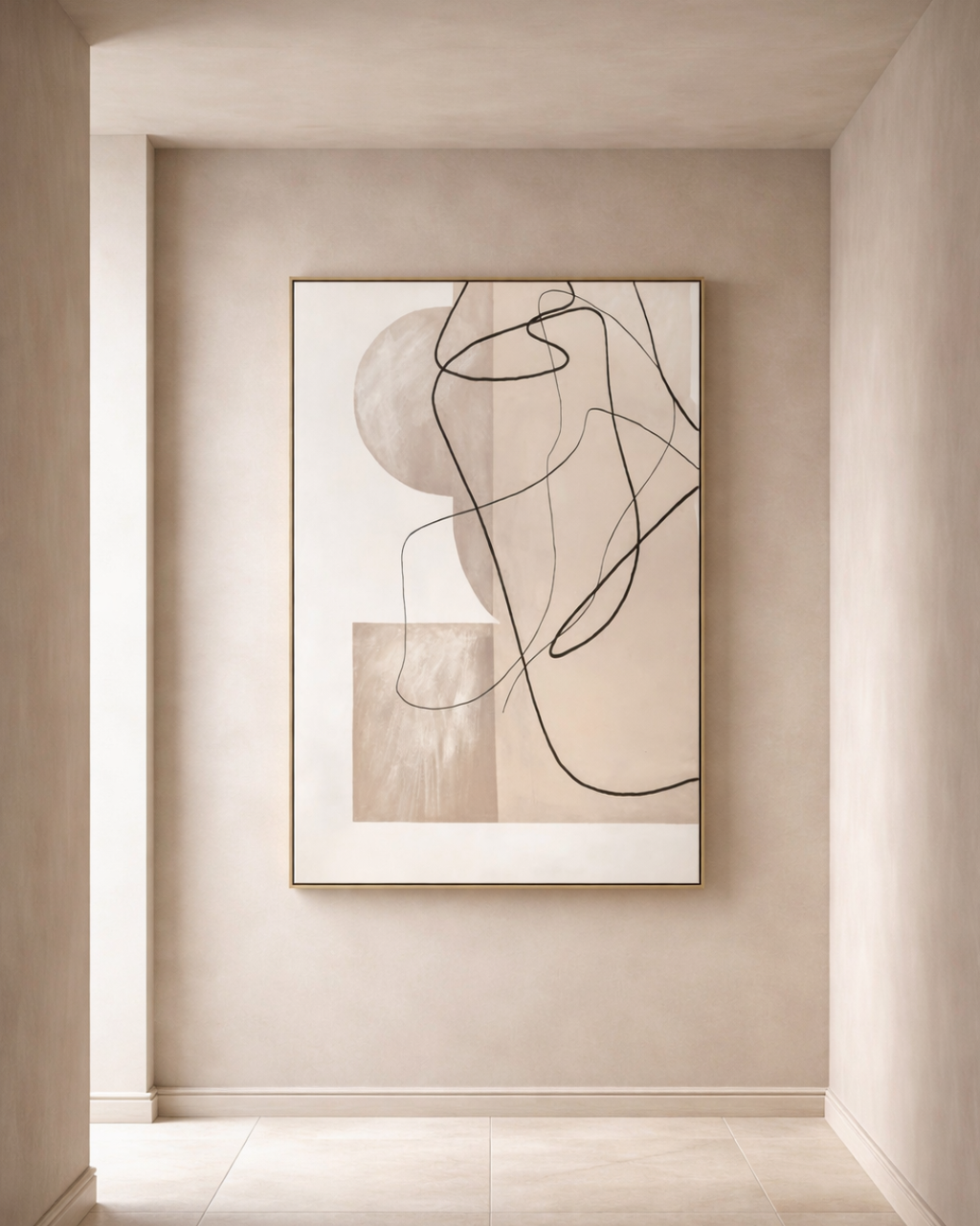 Tommy Franks Hidden Layers painting