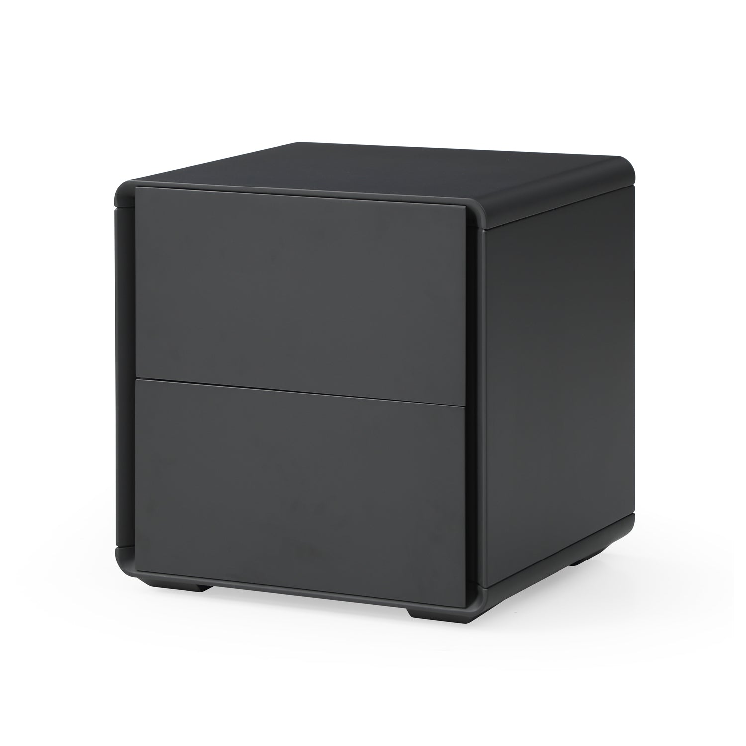 Tommy Franks Kota anthracite bedside table, alternate view