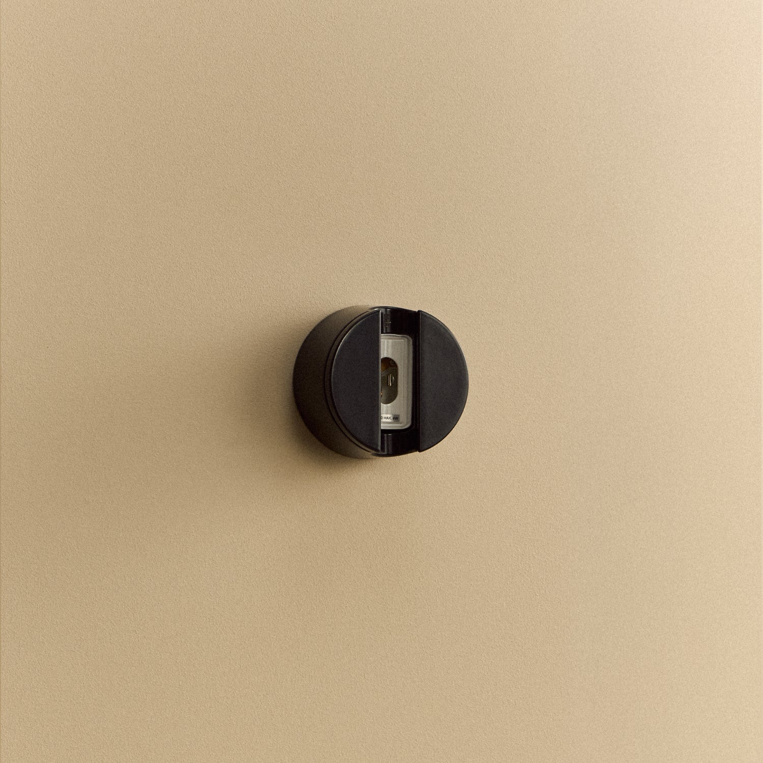 Tala Kilter 2.0 Wall Light in Dark Grey fixture shown without a bulb