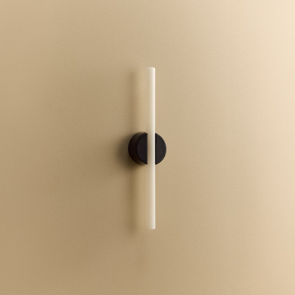 Tala Kilter 2.0 Wall Light in Dark Grey shown unlit (view 2)