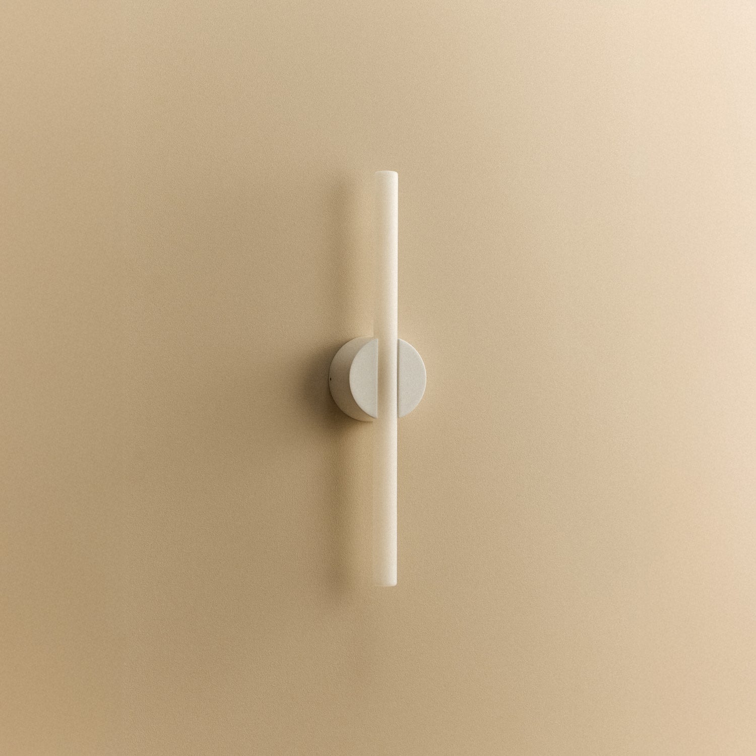 Tala Kilter 1.0 Wall Light in White shown unlit (view 2)