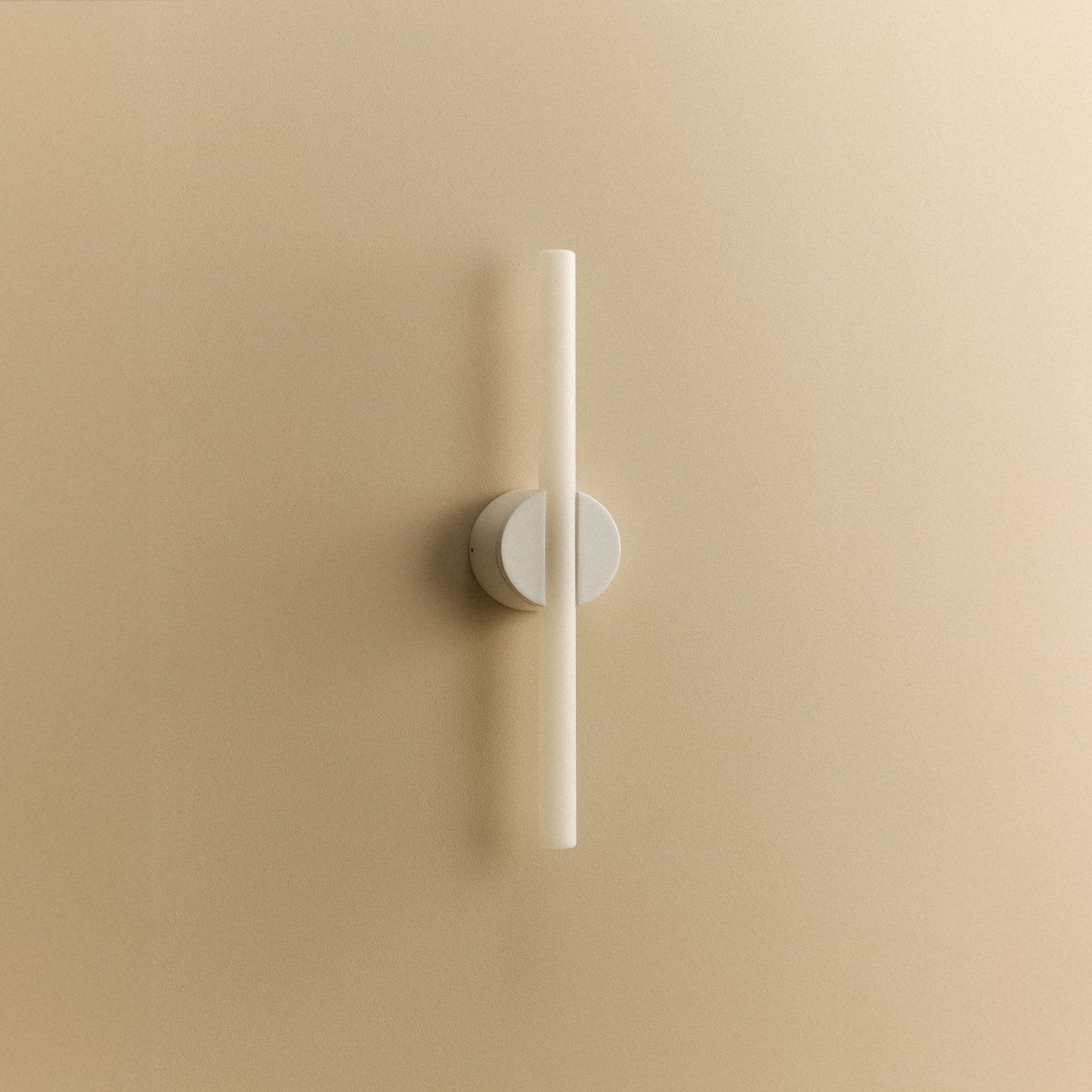 Tala Kilter 2.0 Wall Light in White shown unlit (view 2)