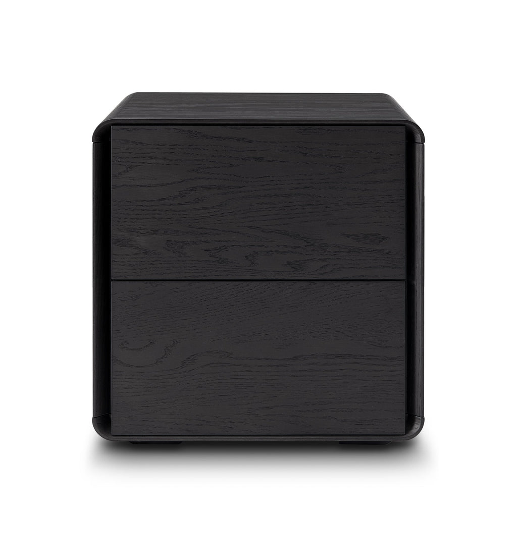 Kota Bedside - Smoke Oak