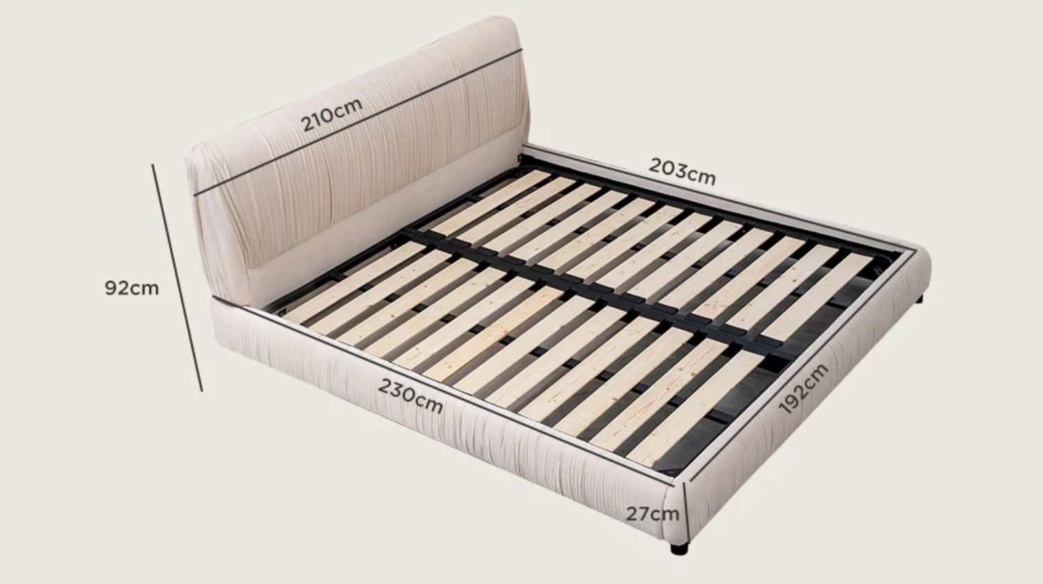 Araco Atelier Axis Bed Laurel