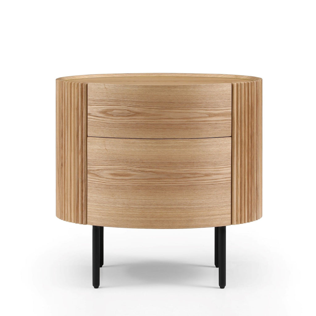 Lantine Bedside Table - Ash Oak