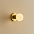 Lochan Wall Light in Brass + Sphere III