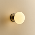 Lochan Wall Light in Graphite + Oval Dim to Warm