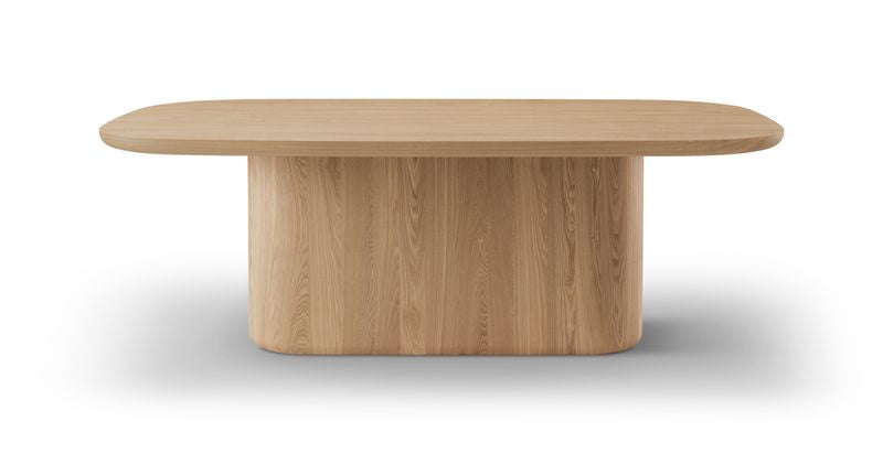 Berwick Dining Table - Single Pedestal- Ash Oak